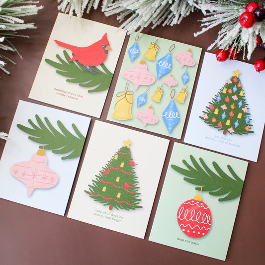Send Joy: Christmas Greeting Cards & Bitty Notes