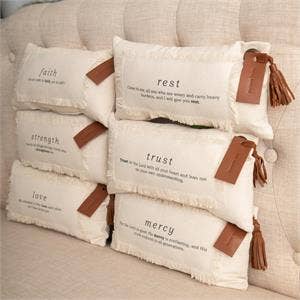 Mini Bible Verse Pillows
