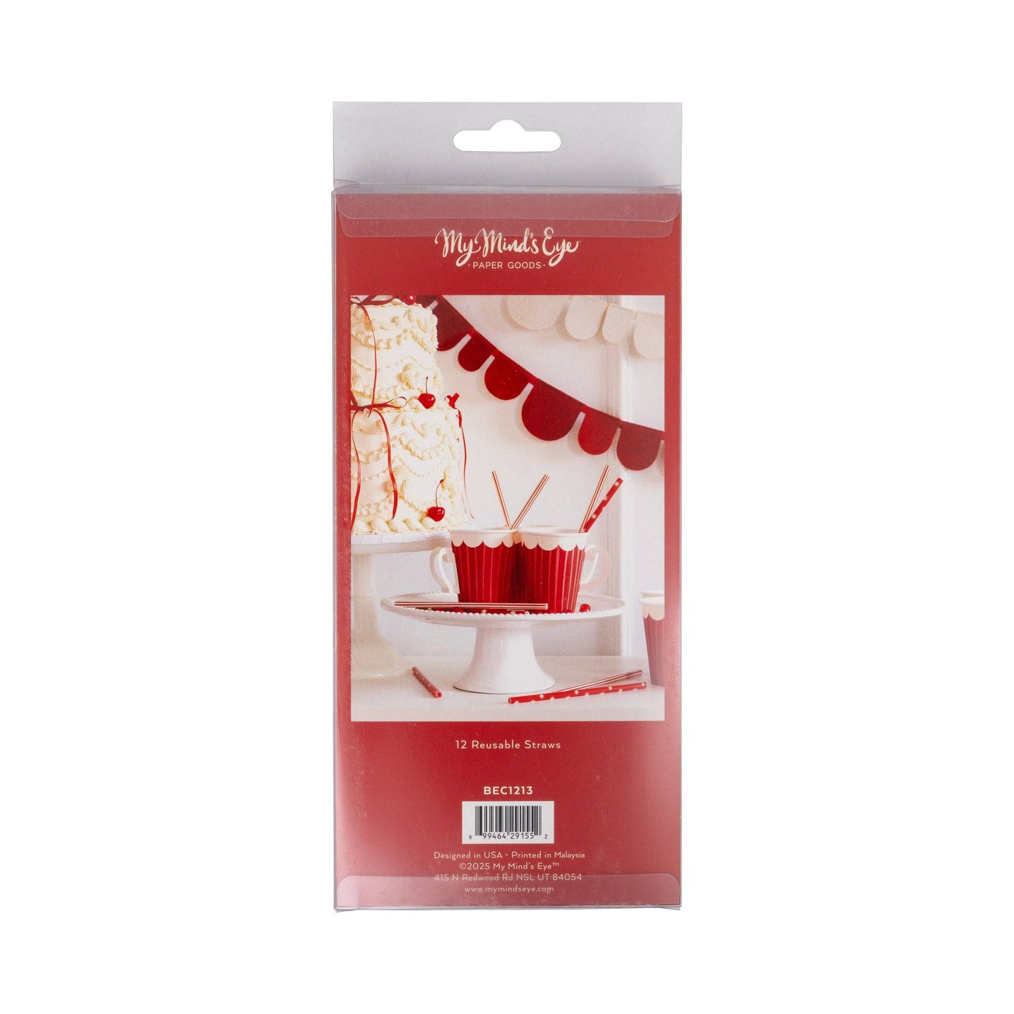reusable christmas straws