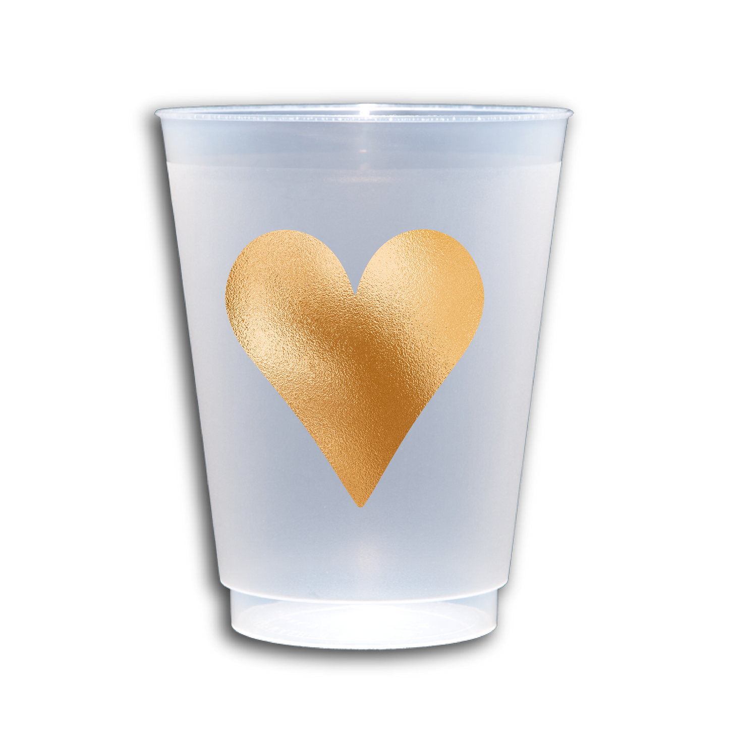 Make your gatherings extra special with our **Gold Heart Party Cups**, the perfect addition to any celebration! Whether you're hosting a Valentine’s Day party, bridal shower, baby shower, engagement party, birthday bash, or bachelorette soirée, these cups bring a chic and playful vibe to the table. 