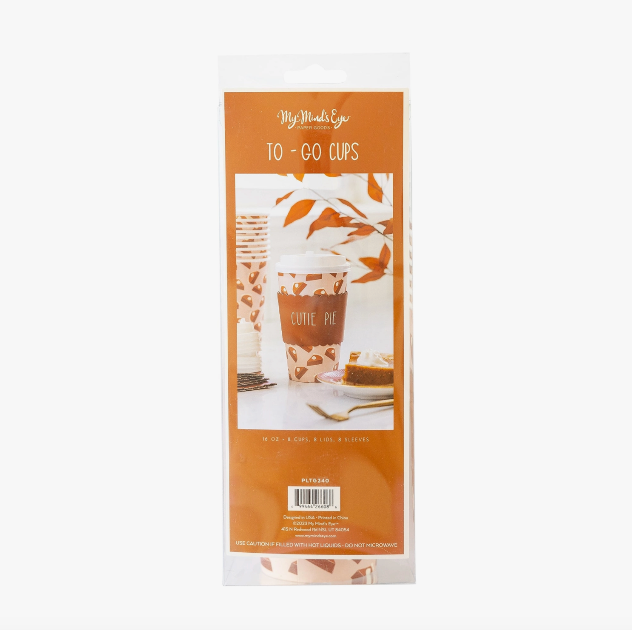 Cutie Pie To Go Cups