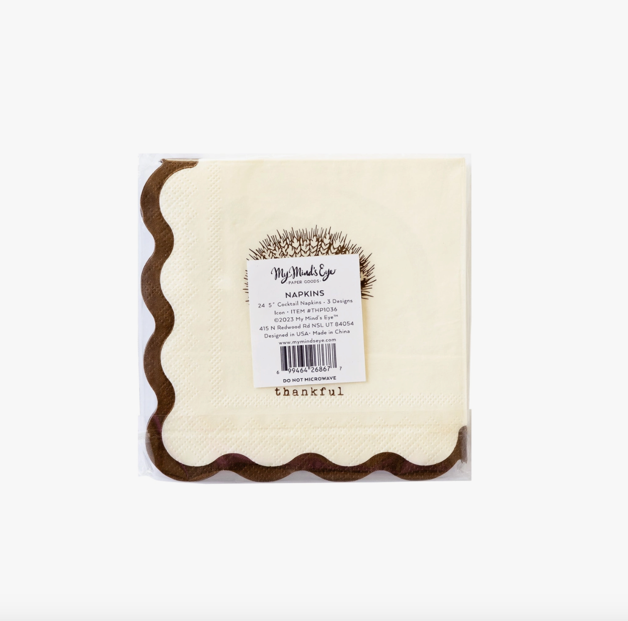 Harvest Icon Thanksgiving Paper Cocktail Napkin Set