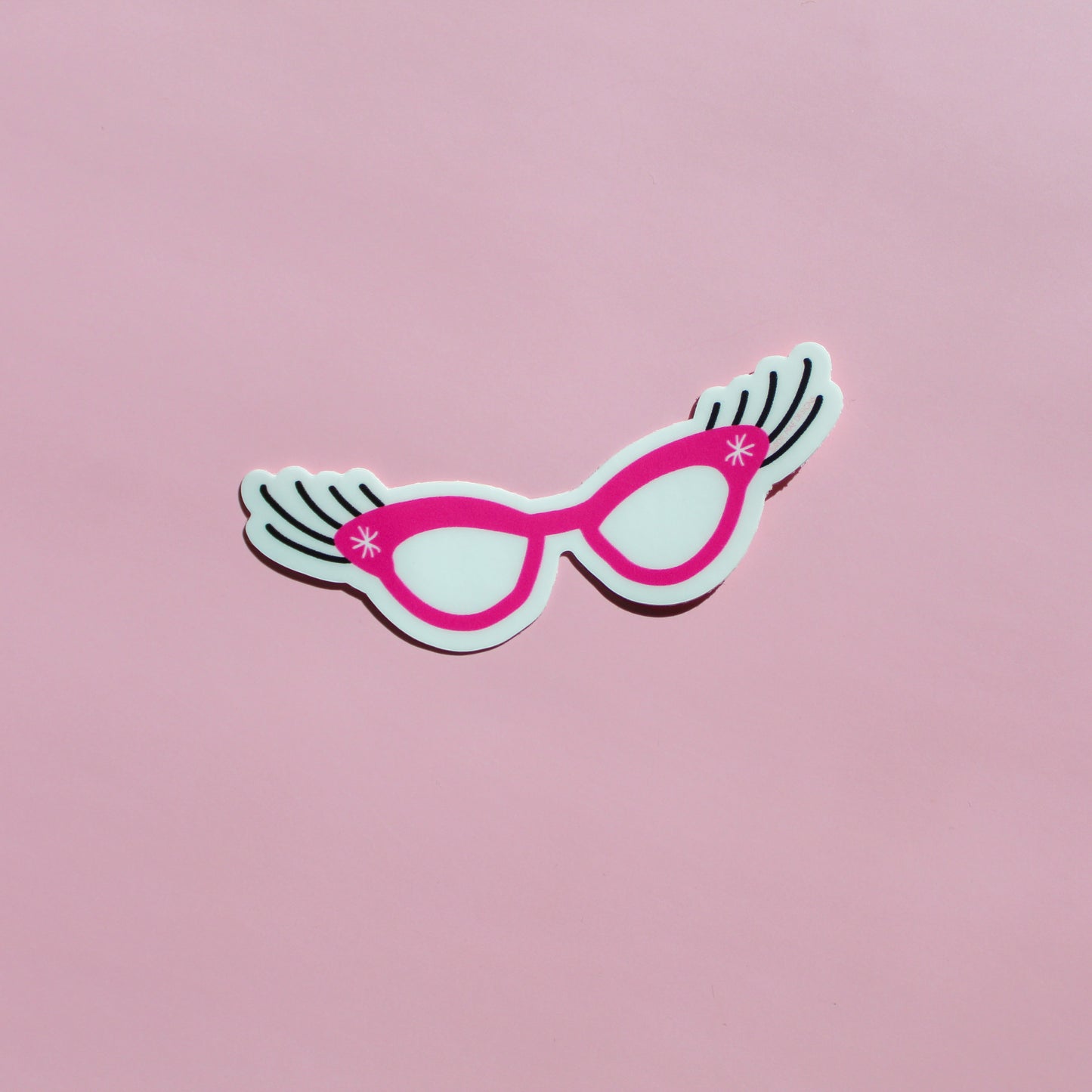 World's Greatest Glammy Sticker, glasses with lashes sticker, cool grandma sticker