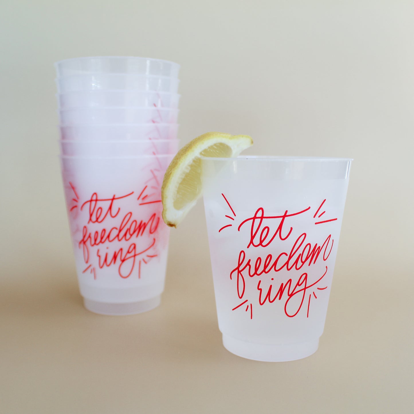 Let Freedom Ring Party Cups