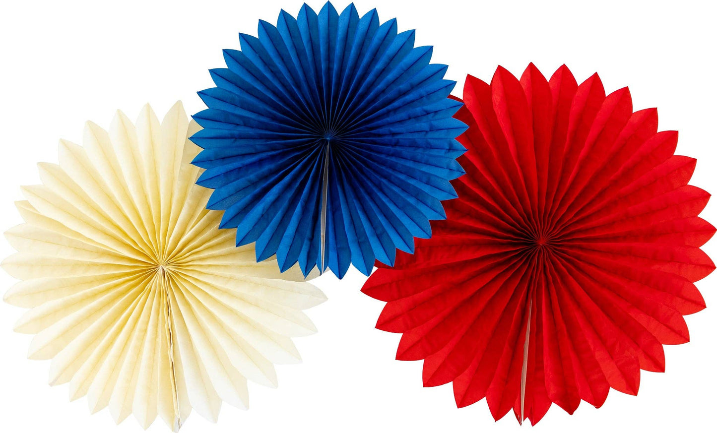 4th of July Decorations πΊπΈ, Patriotic Party Decor π, Red White and Blue Party Fans π, Memorial Day Decor π, Independence Day Decorations π, USA Themed Party Supplies π, Hanging Tissue Fans π, American Flag Party Decor π―, Fourth of July BBQ Decor π, Reusable Party Decorations π‘, "Add a festive touch to your celebration with our Red, White & Blue Tissue Party Fans! π Perfect for 4th of July, Memorial Day, and patriotic events, these hanging fans come in 20", 18", and 15" sizes for a bold, dynamic