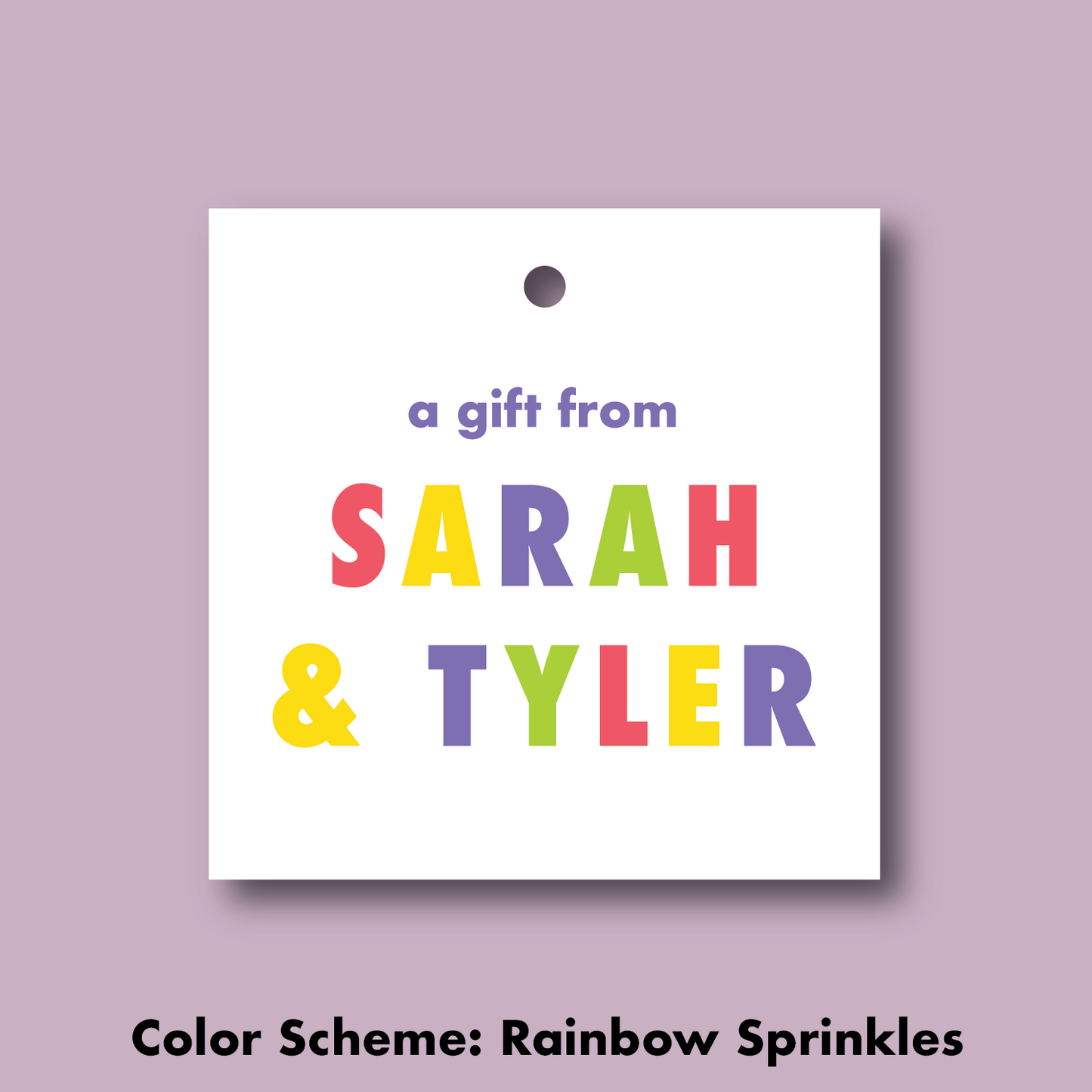 custom gift tags, rainbow gift tags, custom gift tags for boys, custom blue gift tags for boys, custom bright colorful gift tags, custom birthday gift tags, custom groomsmen gift tags, custom bridal party gift tags, custom wedding favor gift tags, custom hostess gift tags, rainbow kids custom gift tags, custom camo gift tags, custom camouflage gift tags, custom blue gift tags, custom green gift tags