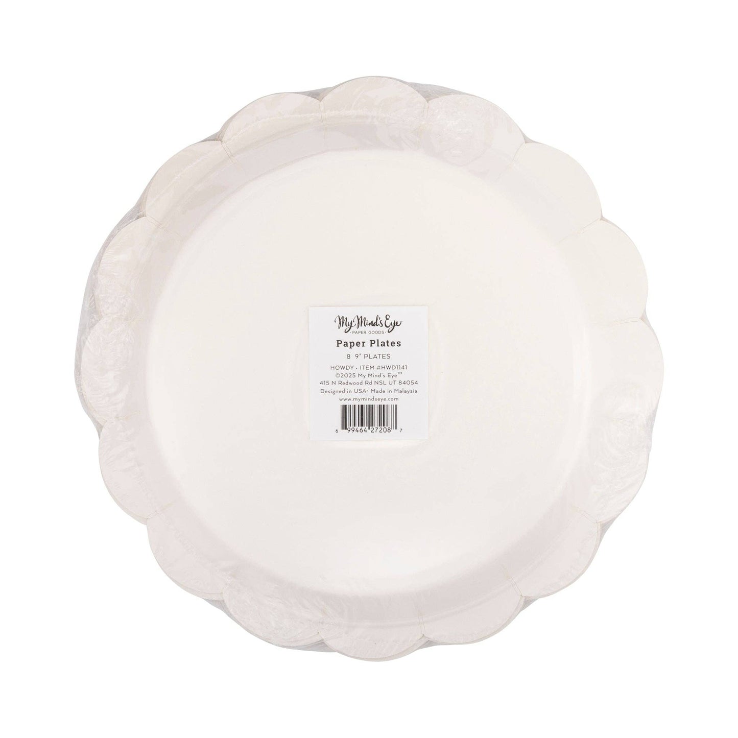 Add a dose of playful charm to your next gathering with our Howdy Paper Plates! Featuring a gold foil scalloped edge and accents, these plates are the perfect addition to any party—from birthdays to bachelorettes, or even a casual girls’ night in. Sturdy yet stylish, they’ll handle all your party snacks with flair and pair perfectly with our Let’s Go Girls Party Cup and Yee Haw Y'all Napkins for a coordinated party theme