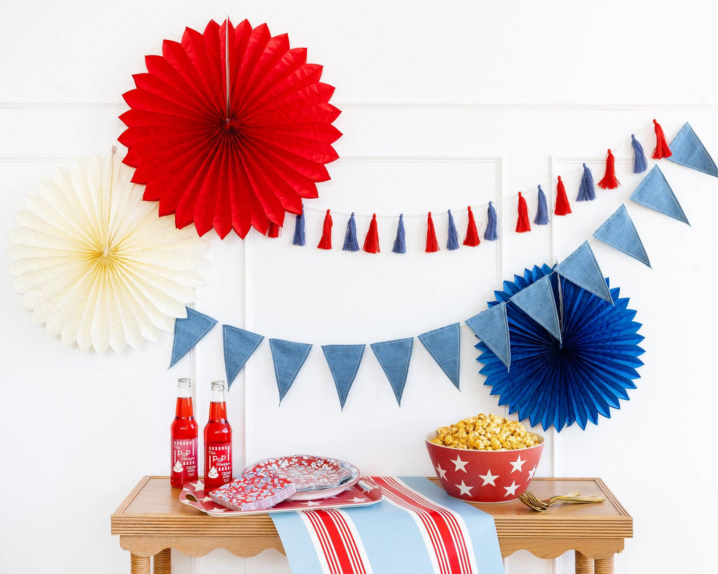 4th of July Decorations πΊπΈ, Patriotic Party Decor π, Red White and Blue Party Fans π, Memorial Day Decor π, Independence Day Decorations π, USA Themed Party Supplies π, Hanging Tissue Fans π, American Flag Party Decor π―, Fourth of July BBQ Decor π, Reusable Party Decorations π‘, "Add a festive touch to your celebration with our Red, White & Blue Tissue Party Fans! π Perfect for 4th of July, Memorial Day, and patriotic events, these hanging fans come in 20", 18", and 15" sizes for a bold, dynamic