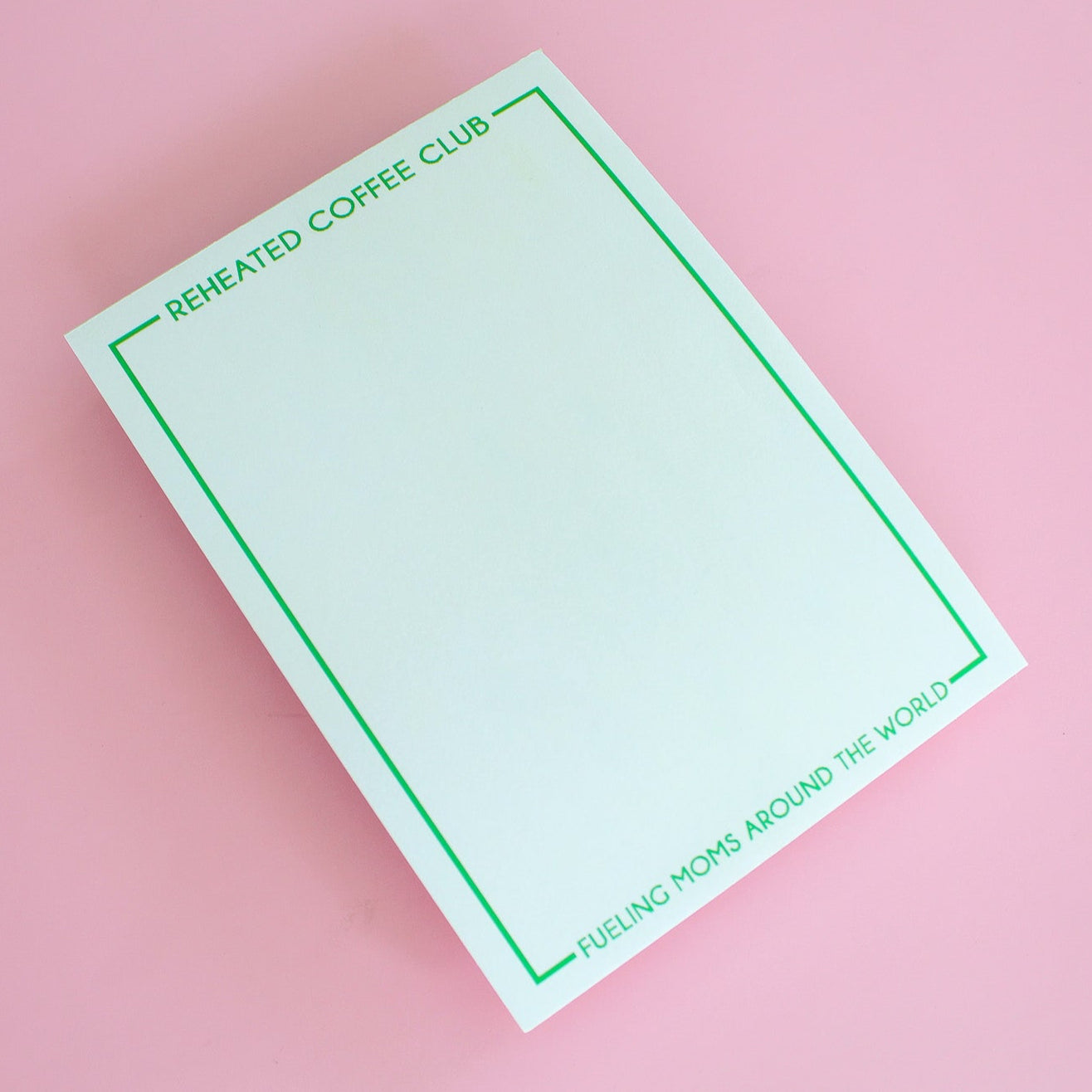 Mom Notepad
Busy Mom Gift
Funny Mom Notepad
Reheated Coffee Club Gift
Coffee Lover Notepad
Gifts for Coffee Moms
Mom Life Stationery
Cute Notepad for Moms
Funny Stationery Gift
Notepad for Coffee Lovers
Small Gifts for Moms
Tear-Off Notepad
Relatable Mom Gifts
Practical Mom Gift Ideas
Full-Color Notepad Made in USA
Funny Desk Accessories for Moms
Mom To-Do List Notepad
Motherhood Notepad Gift
Perfect Gift for Busy Moms
Made in USA Notepad