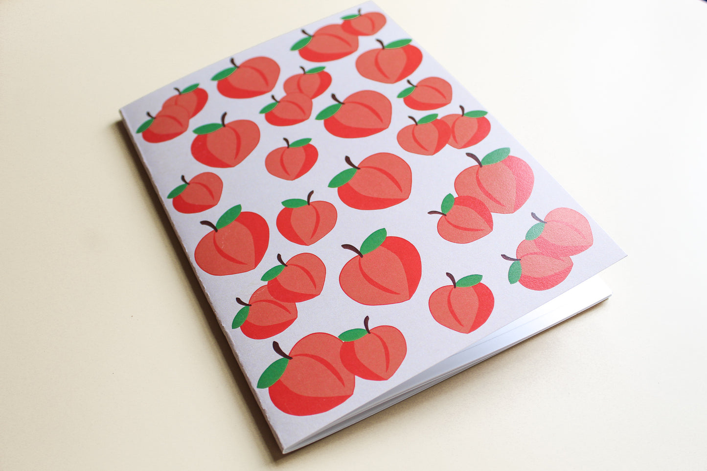 peach journal, summertime journal, prayer journal