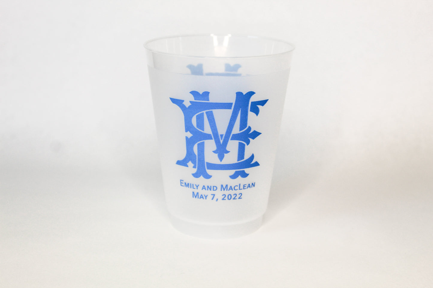 CUSTOM Chic Monogram Cups