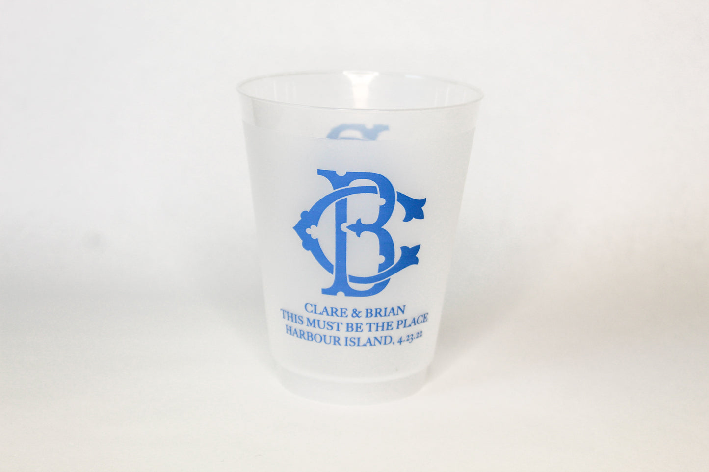 CUSTOM Chic Monogram Cups