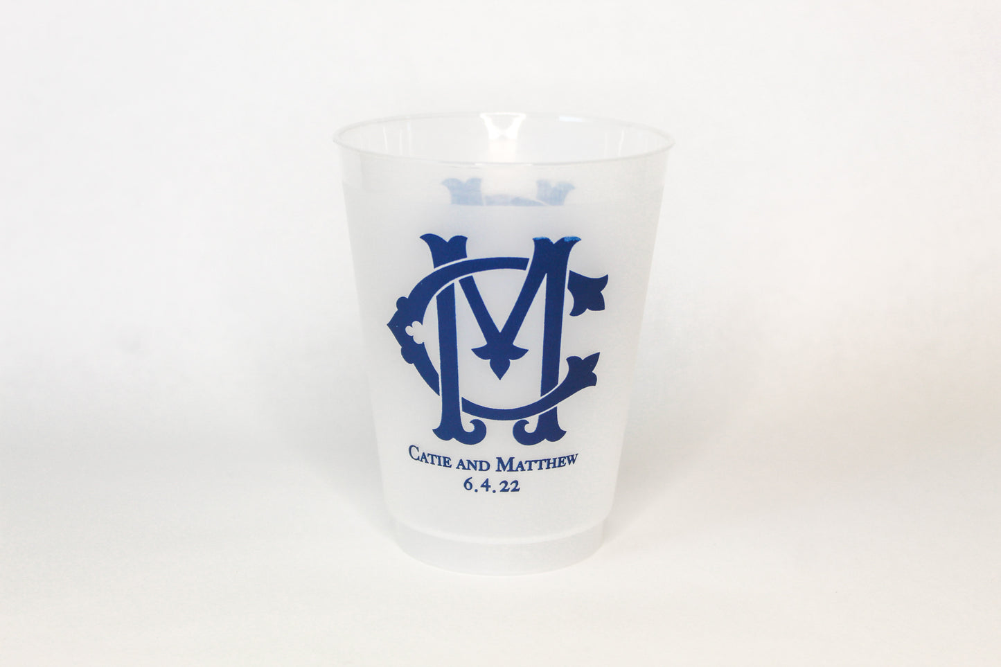 CUSTOM Chic Monogram Cups