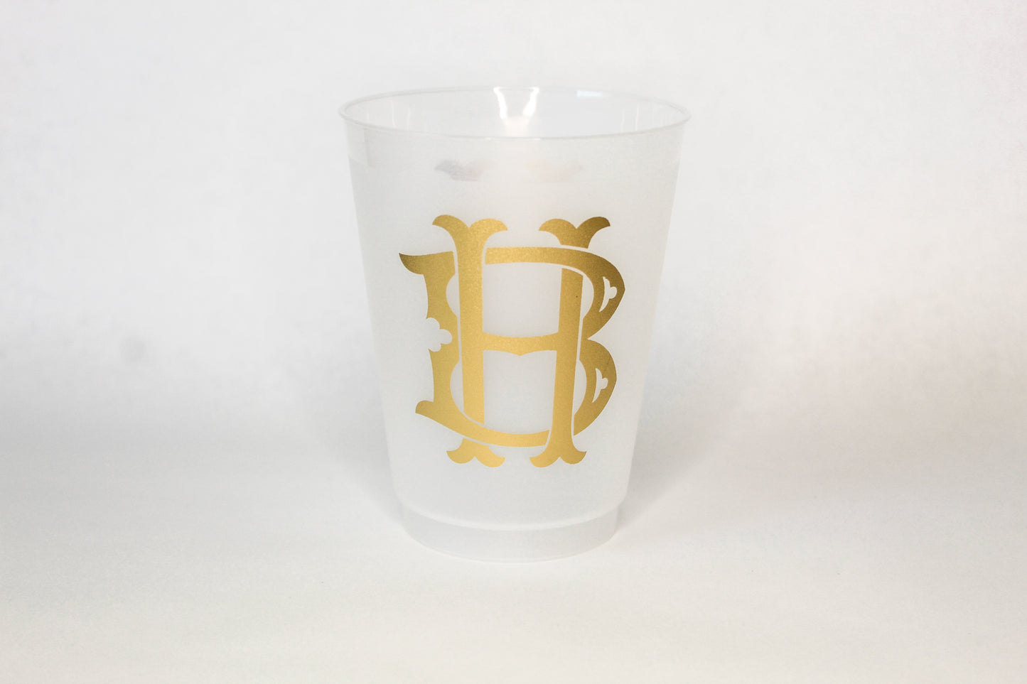 CUSTOM Chic Monogram Cups