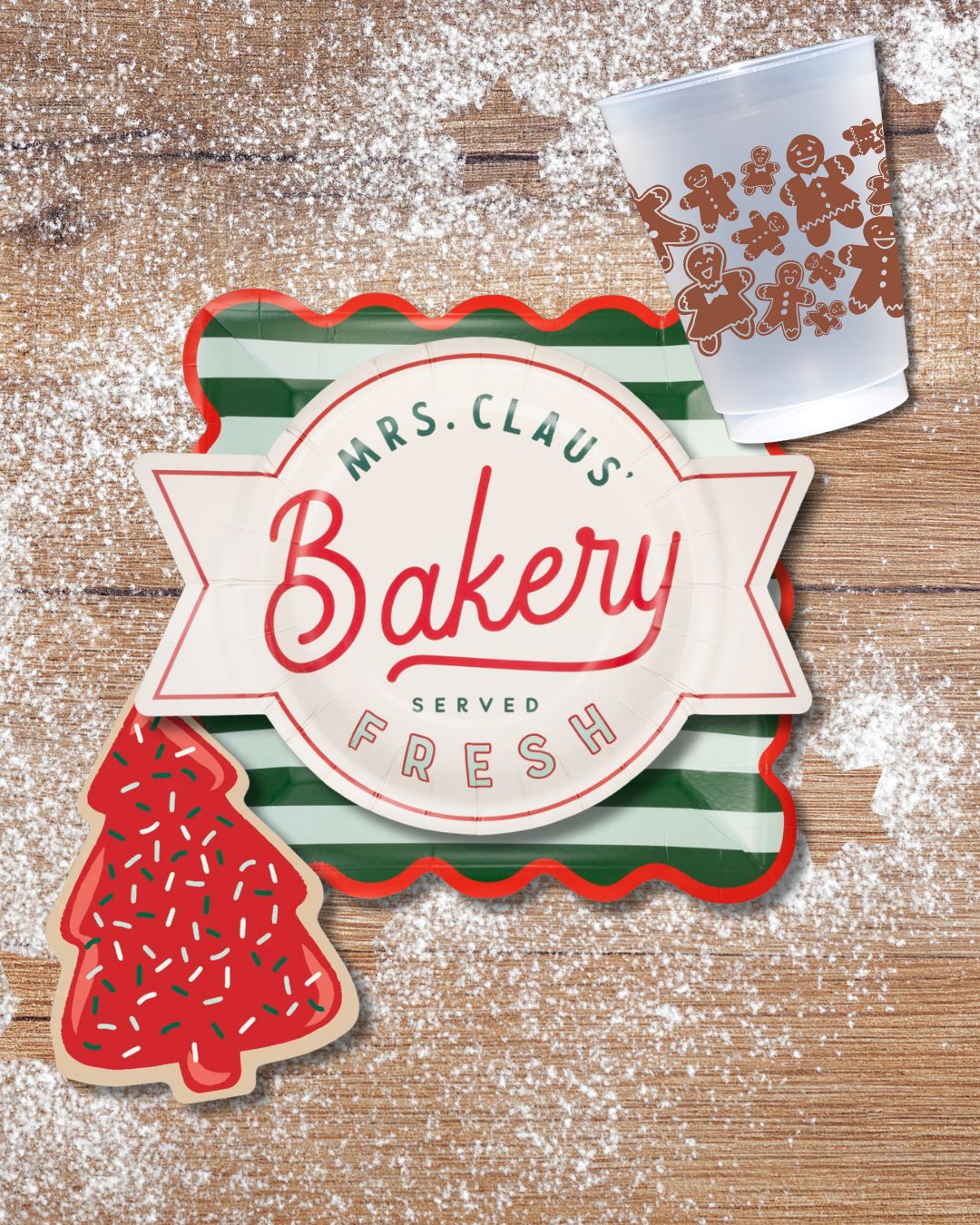 Festive Paper Plates & Napkins for a Merry Table