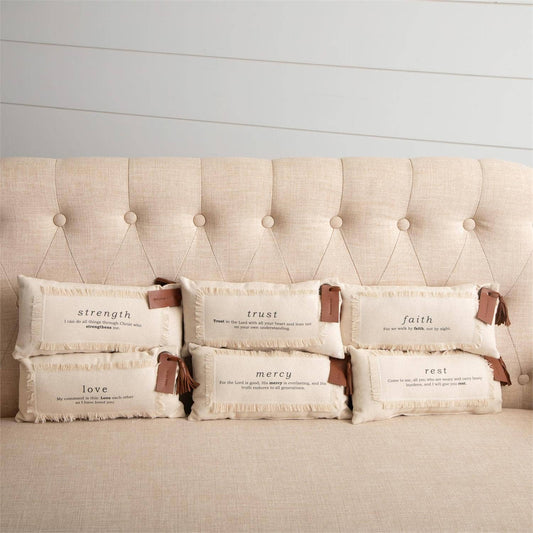 Mini Bible Verse Pillows
