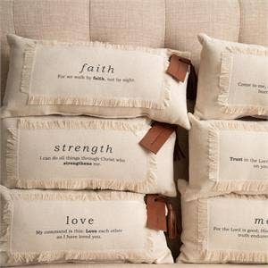 Mini Bible Verse Pillows