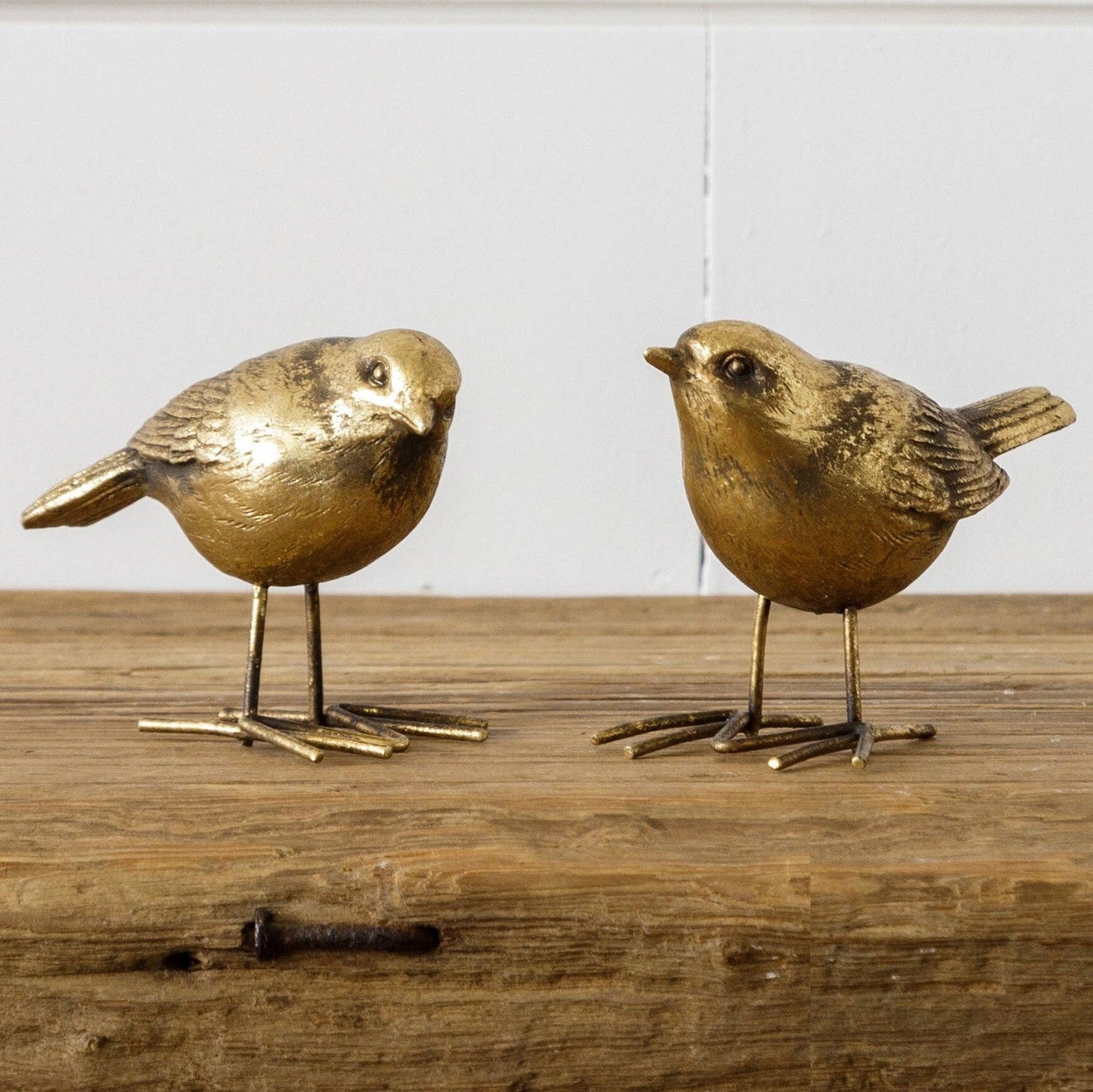 Brass Birds Figurine