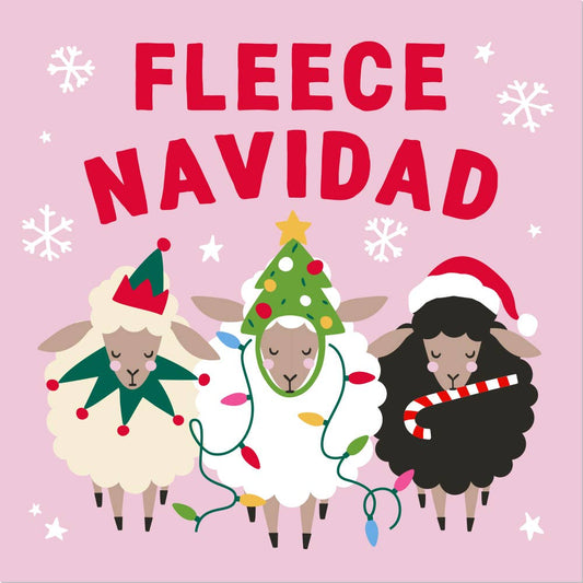 Fleece Navidad | Funny Holiday Cocktail Napkins