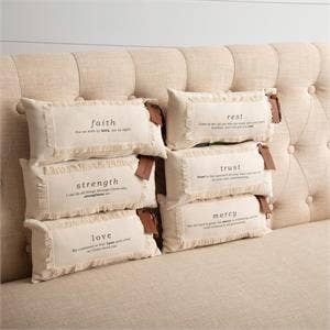 Mini Bible Verse Pillows