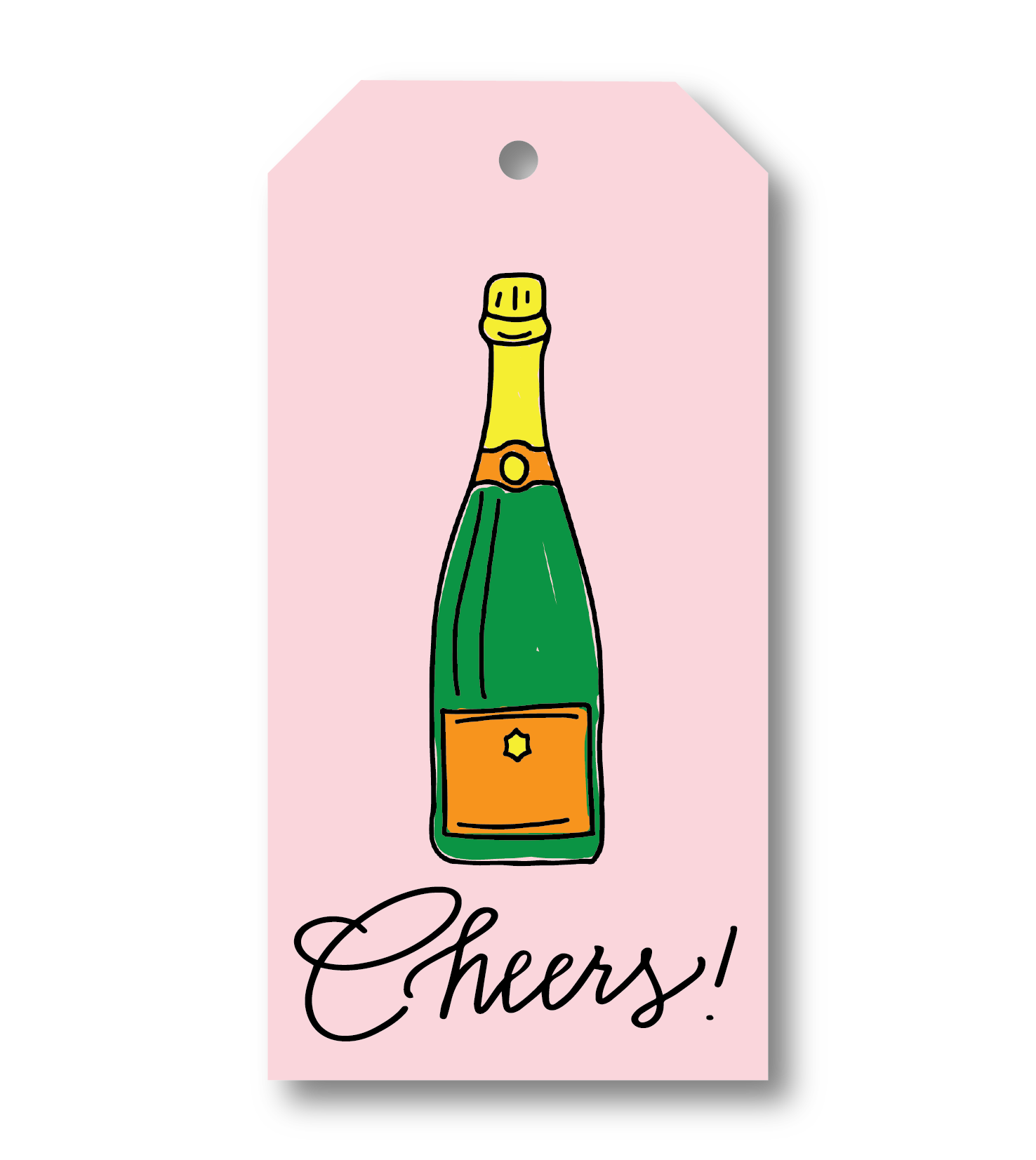 Champagne Cheers Gift Tags, congratulations gift gift tag and wrap, graduation gift tag and wrap, engagement gift tag and wrap, wedding gift gift tag and wrap, gift tags and wrap
