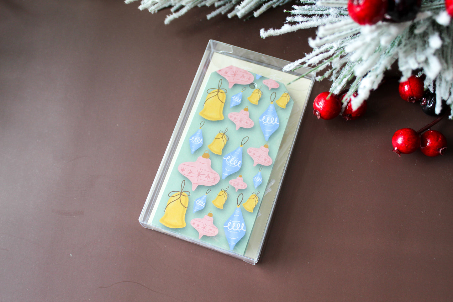 Vintage Christmas Ornament Holiday Gift Tags