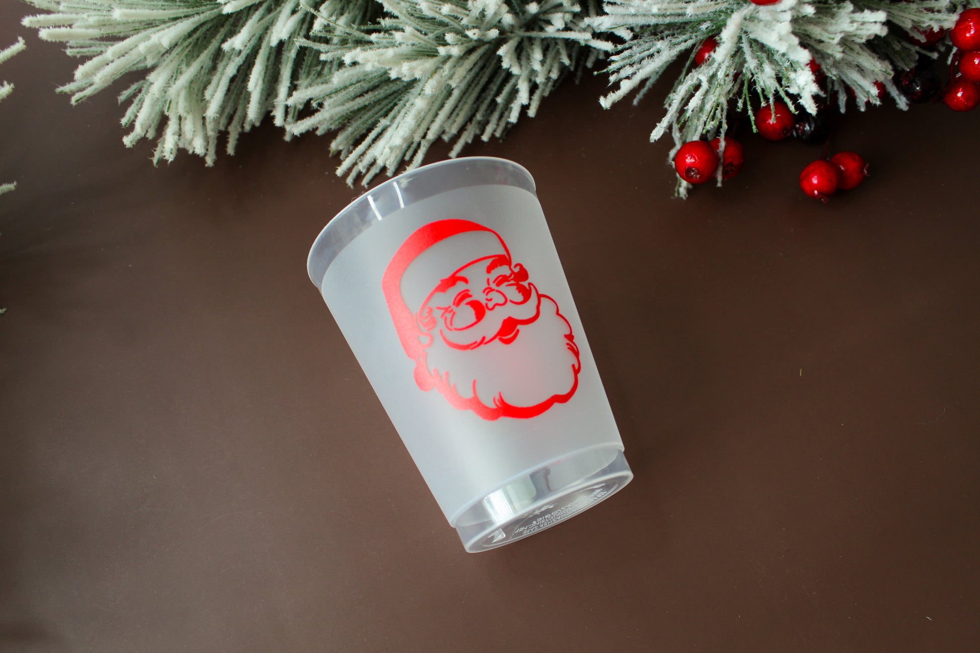Vintage Santa Party Cups