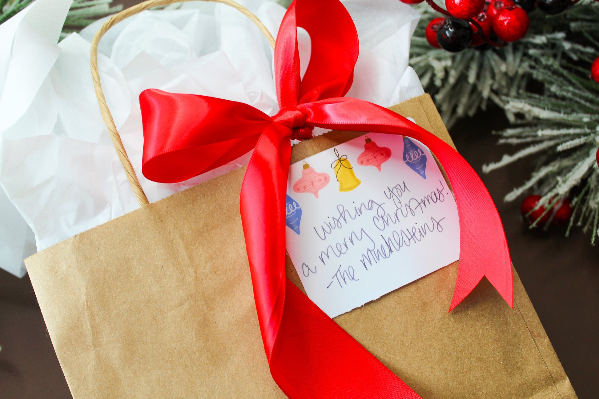 Christmas Sticker sheet gift tags