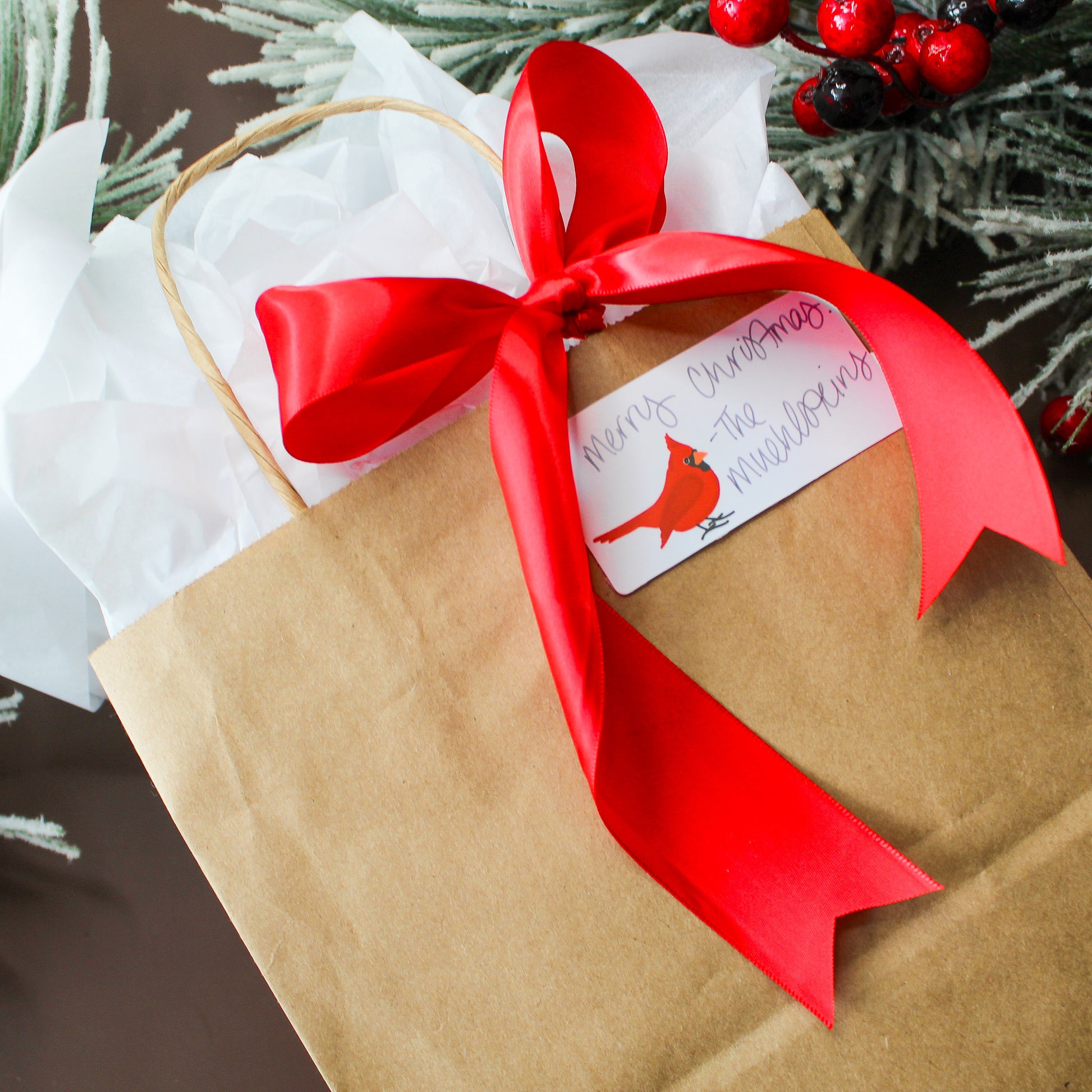Christmas Sticker sheet gift tags