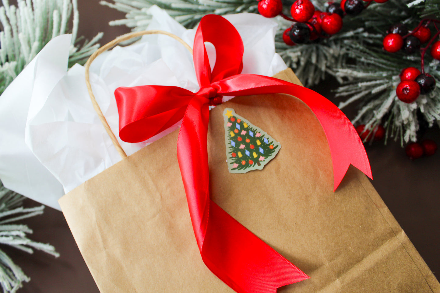 Christmas Sticker sheet gift tags