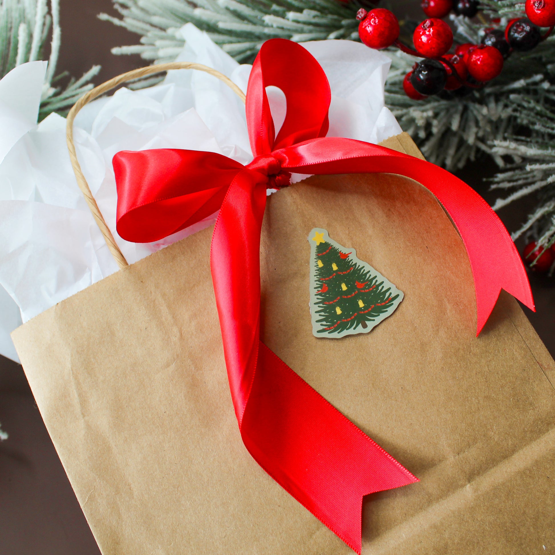 Christmas Sticker sheet gift tags