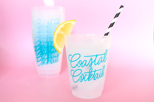 Coastal Cocktail Party Cup