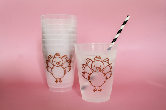 Thanksgiving Turkey Party Cup