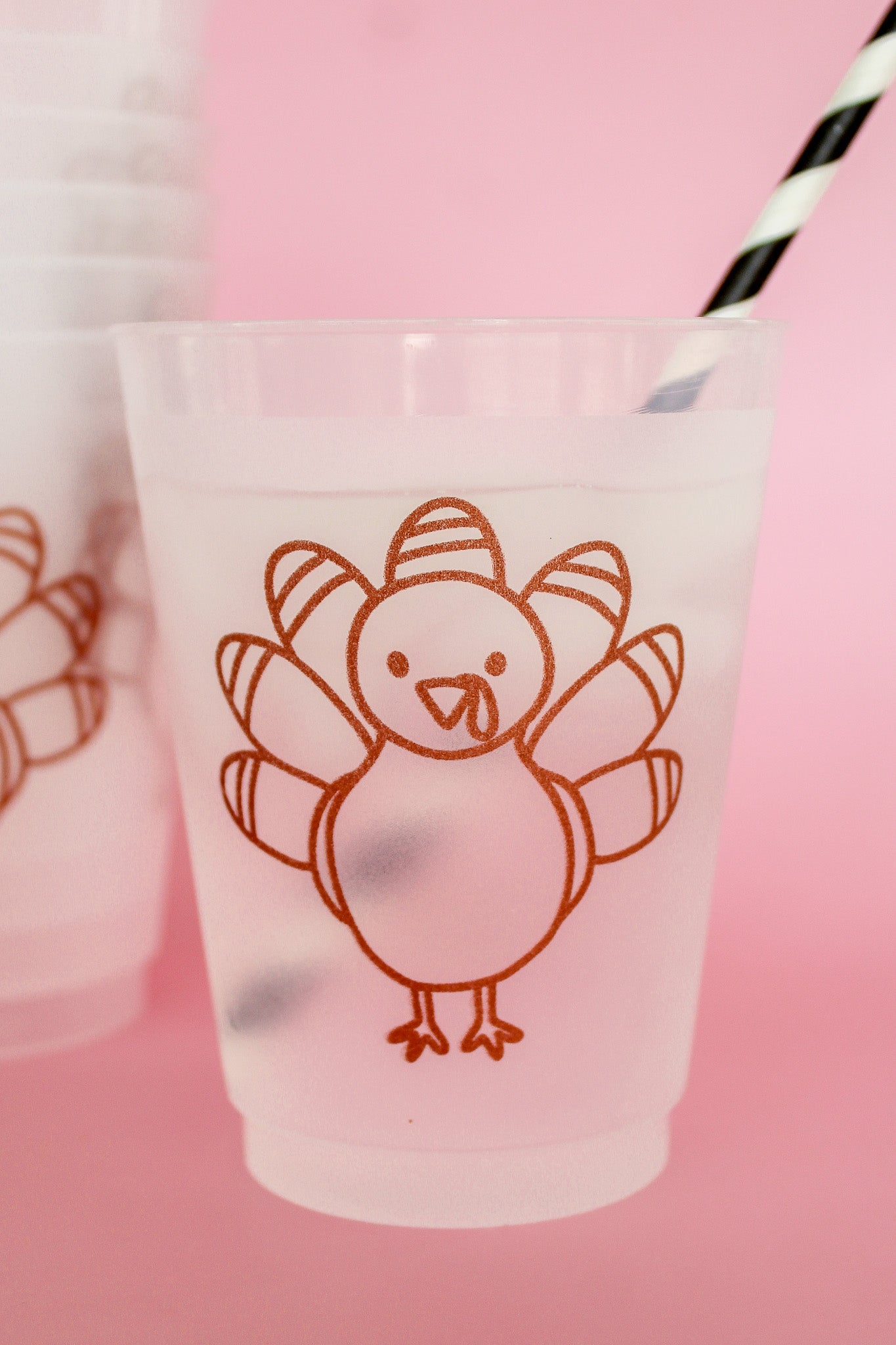 Thanksgiving Turkey Party Cup