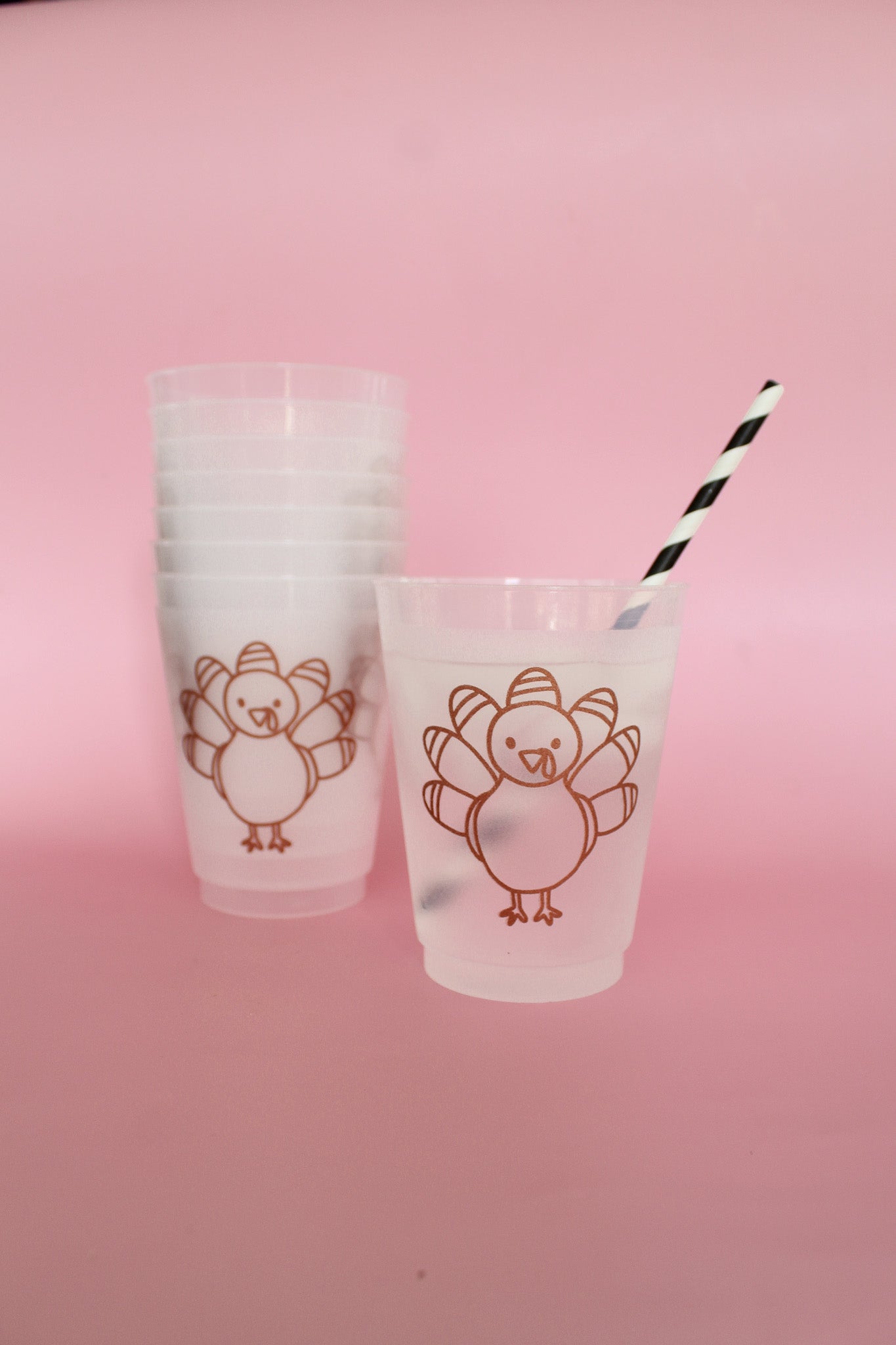 Thanksgiving Turkey Party Cup