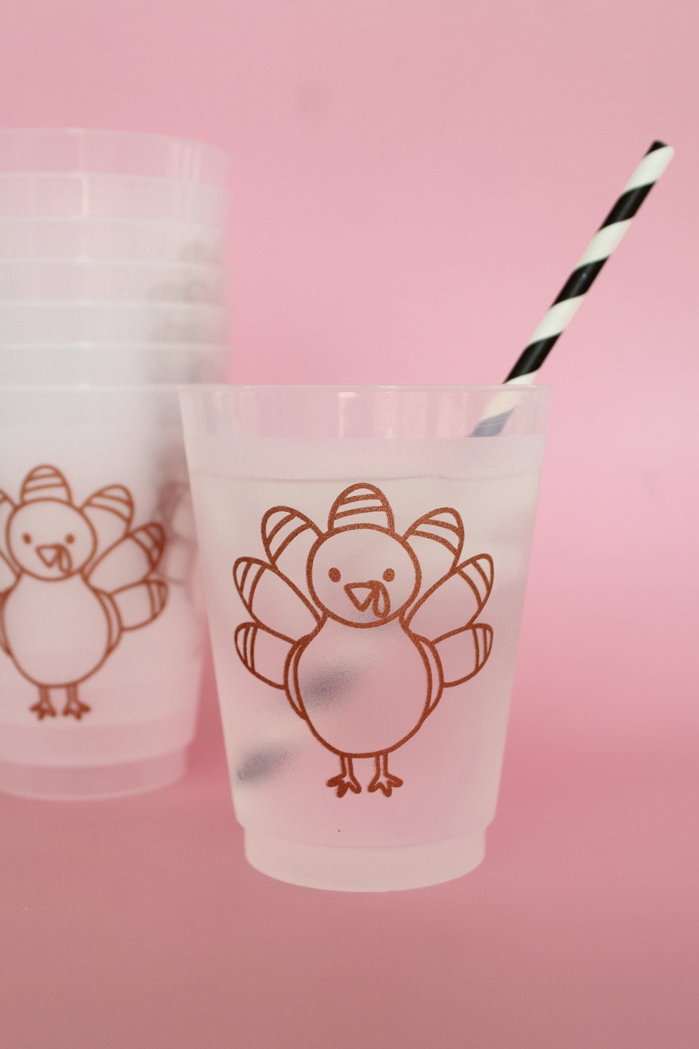 Thanksgiving Turkey Party Cup