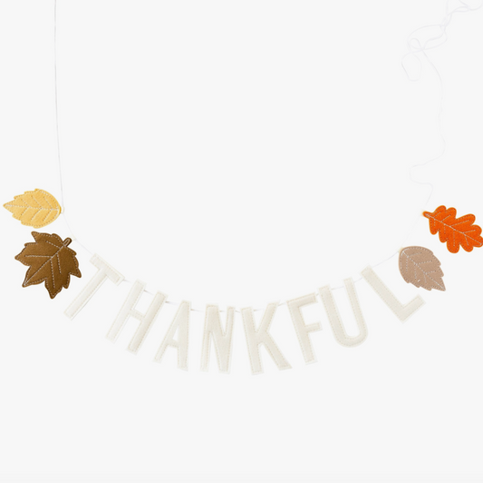 Harvest Thankful Felt Banner