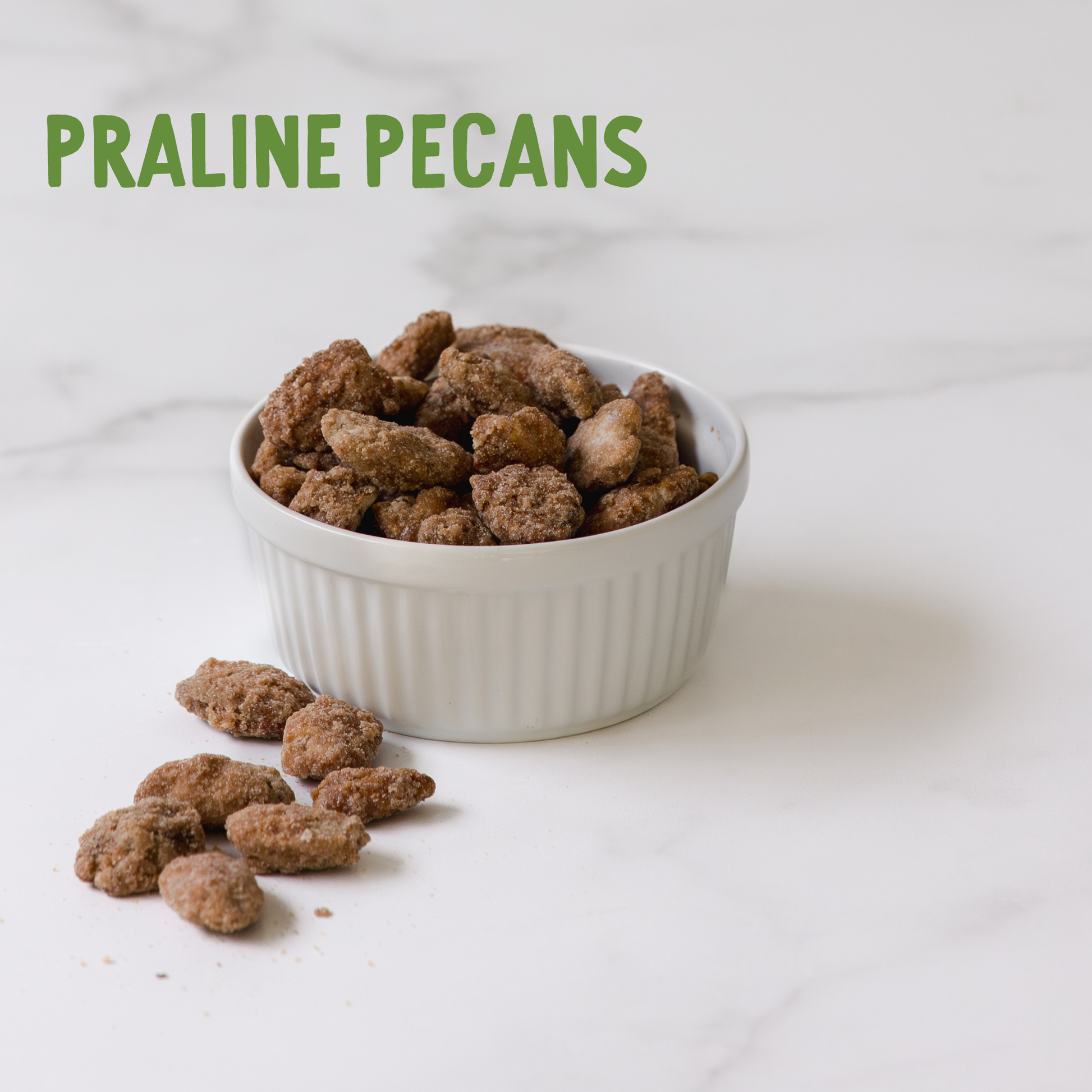 Gourmet praline pecans in Texas-themed gift tin—Southern holiday gift