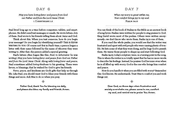 "Hardcover 365-day devotional for girls—an ideal gift for birthdays, holidays, or baptisms to help young girls grow in faith."
