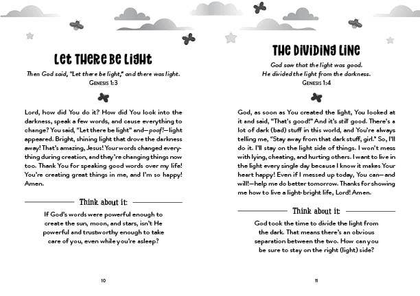 Faith-based prayer book for tween girls designed to encourage peaceful sleep and spiritual growth in just 3 minutes a night.