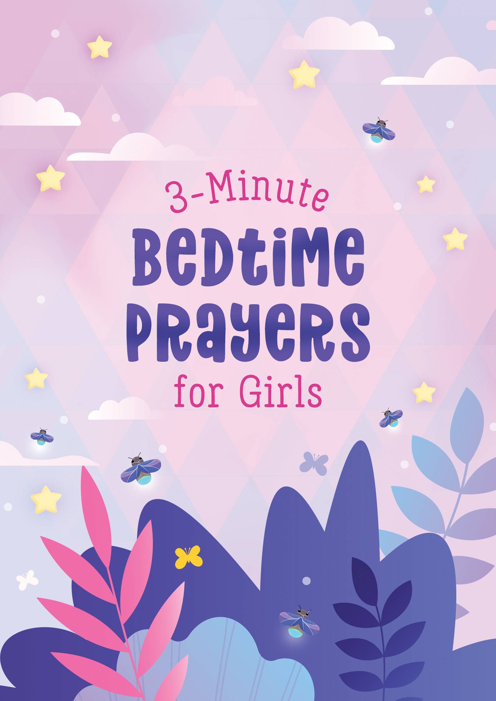 Christian bedtime devotional book for girls ages 8 to 12 – 3-minute prayers with scripture, prayer prompts, and reflection questions."