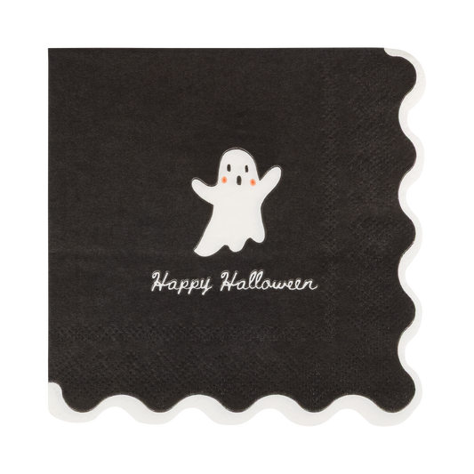 Spooky Cute Ghost Cocktail Napkin
