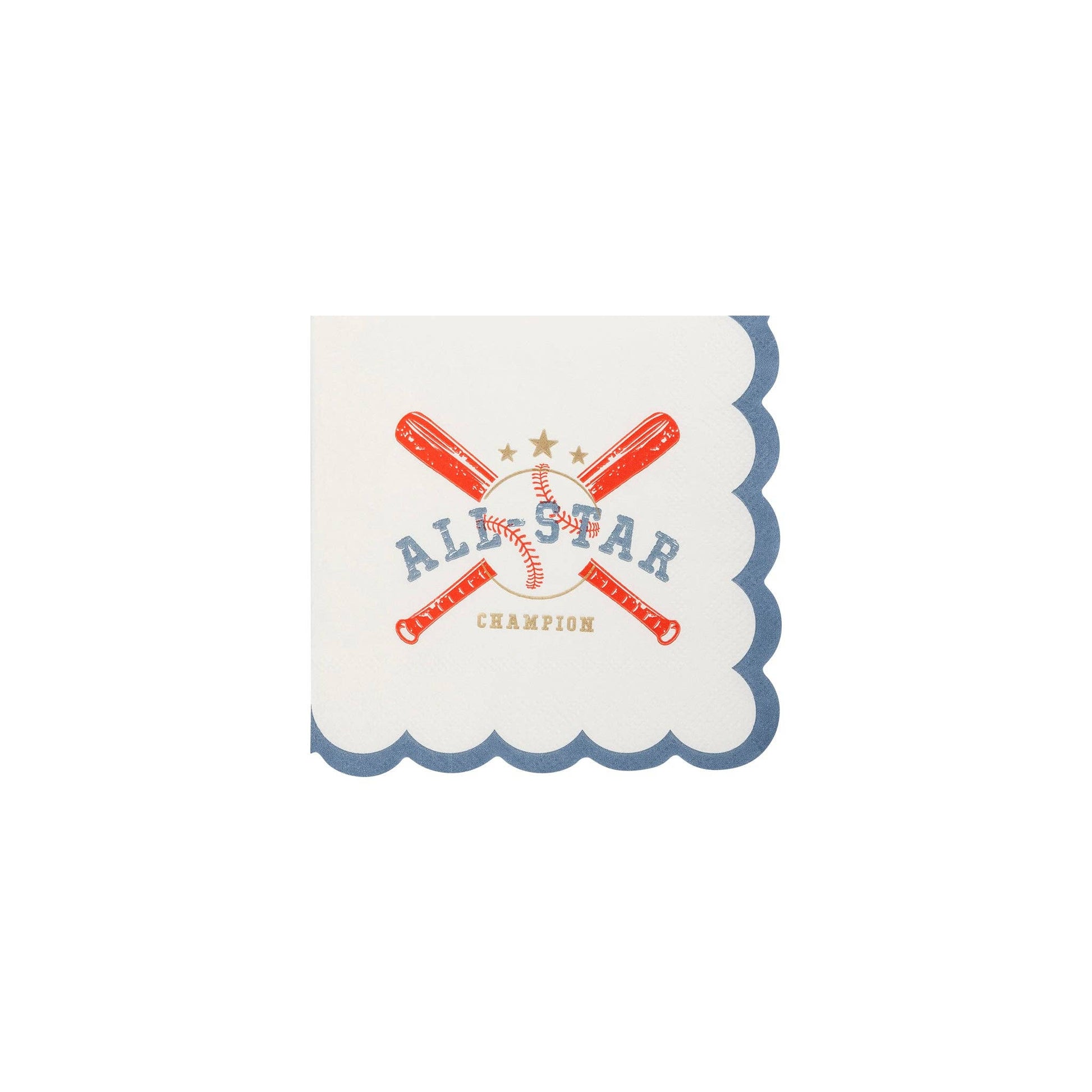 Baseball cocktail napkins
Baseball party tableware
Baseball-themed napkins
Gold foil sports napkins
Game day party supplies
Baseball birthday party decorations
All-star party napkins
Sports-themed paper napkins
Baseball team celebration essentials
Disposable baseball napkins