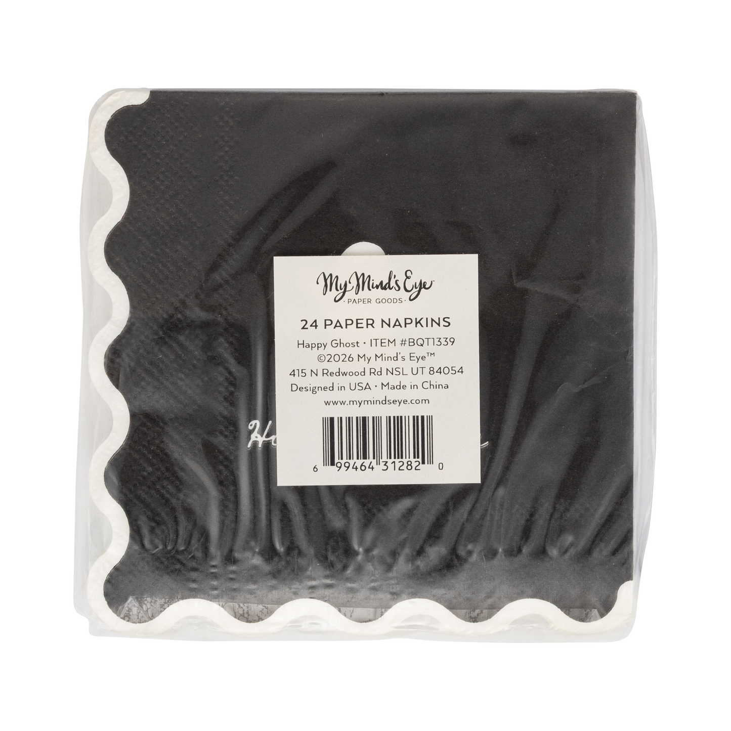 Spooky Cute Ghost Cocktail Napkin