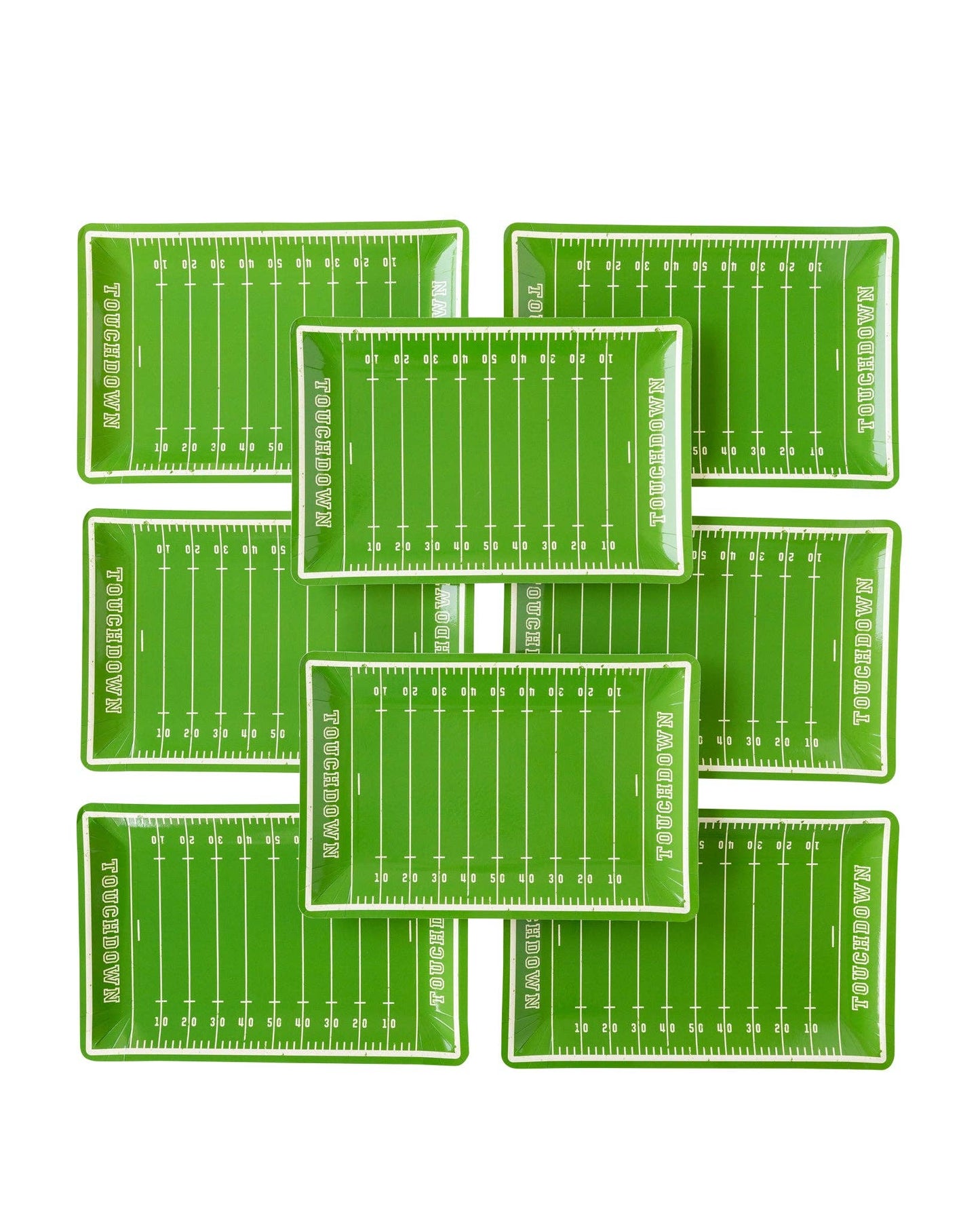 Football Field Paper Plates – Game Day & Tailgate Party Plates