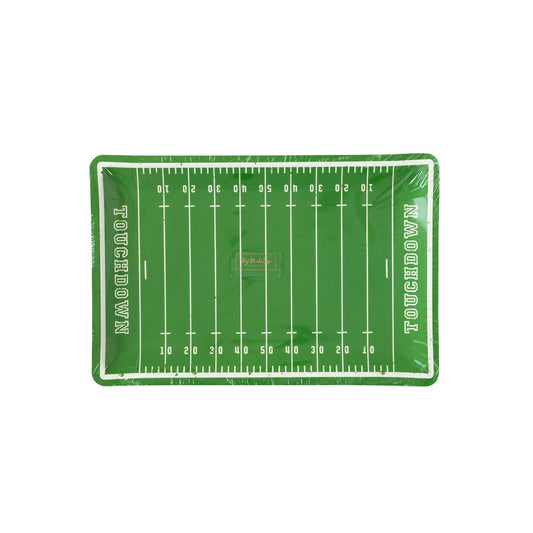 Football Field Paper Plates – Game Day & Tailgate Party Plates