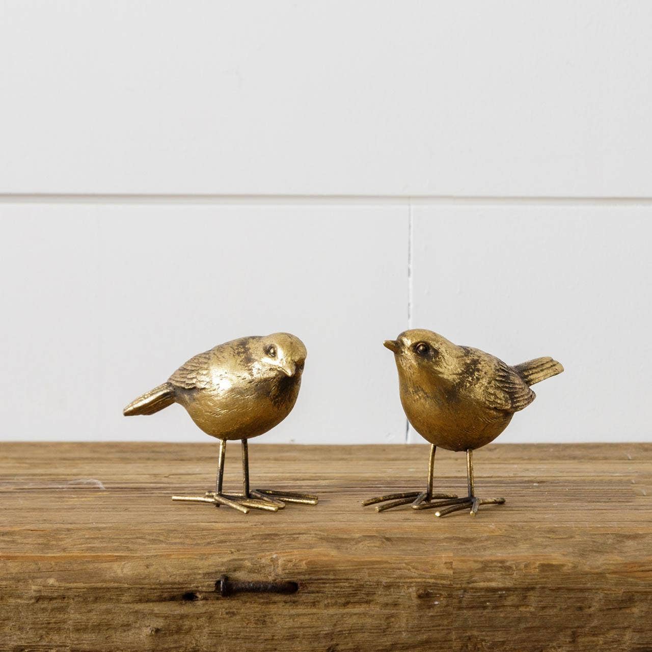 Brass Birds Figurine