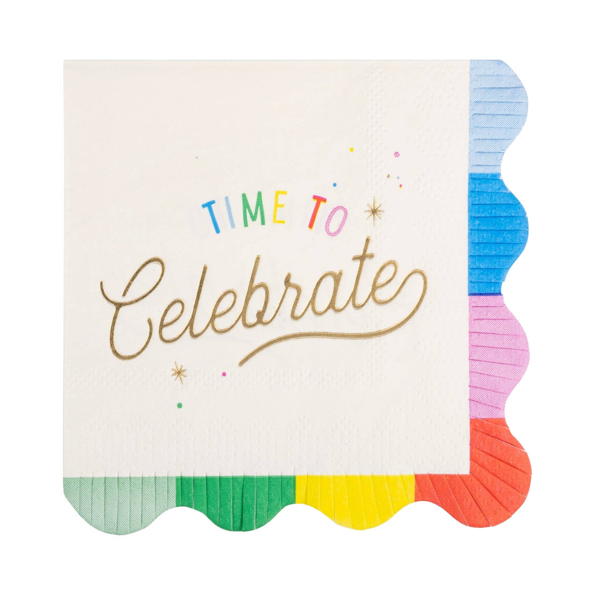 A set of 18 cocktail napkins featuring a fun fringed edge and elegant gold foil birthday message. These 5-inch paper napkins add a stylish touch to any party, making them perfect for serving drinks, appetizers, and desserts. Ideal for birthdays, milestone celebrations, and festive gatherings.
fringed napkins, birthday party napkins, gold foil cocktail napkins, stylish paper napkins, disposable party napkins, birthday table décor, fancy party napkins, drink napkins, festive napki