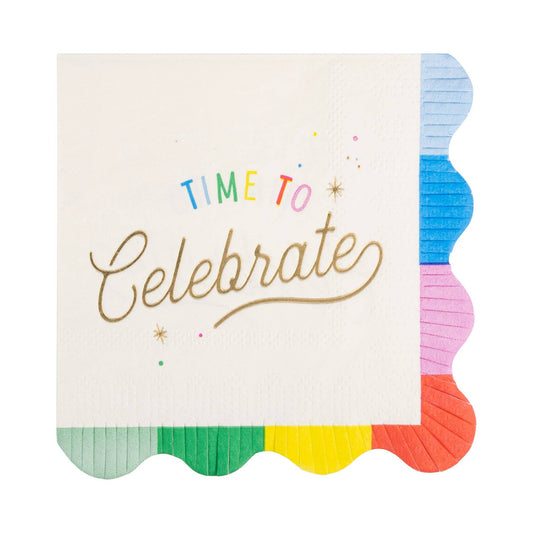 A set of 18 cocktail napkins featuring a fun fringed edge and elegant gold foil birthday message. These 5-inch paper napkins add a stylish touch to any party, making them perfect for serving drinks, appetizers, and desserts. Ideal for birthdays, milestone celebrations, and festive gatherings.
fringed napkins, birthday party napkins, gold foil cocktail napkins, stylish paper napkins, disposable party napkins, birthday table décor, fancy party napkins, drink napkins, festive napki