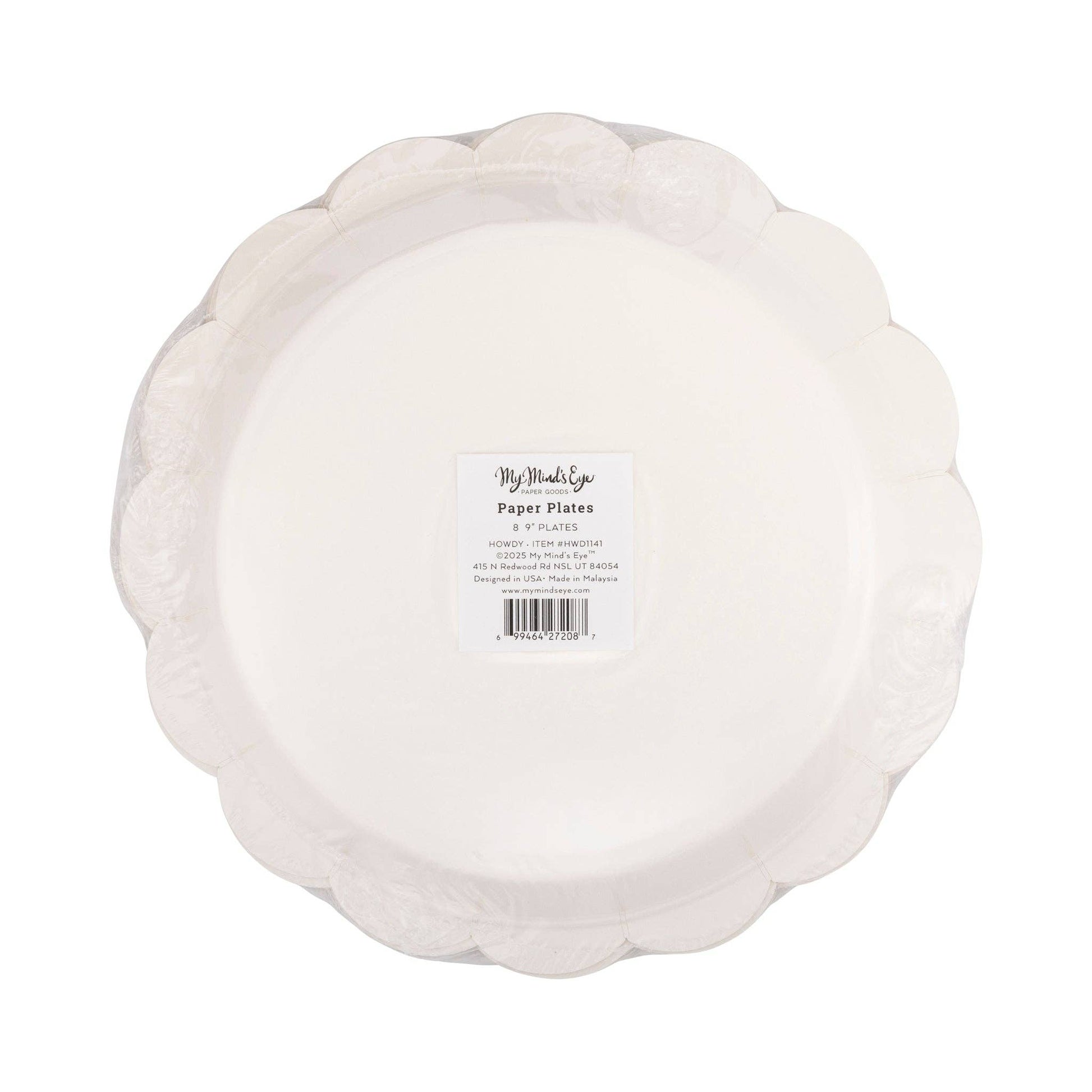 Add a dose of playful charm to your next gathering with our Howdy Paper Plates! Featuring a gold foil scalloped edge and accents, these plates are the perfect addition to any party—from birthdays to bachelorettes, or even a casual girls’ night in. Sturdy yet stylish, they’ll handle all your party snacks with flair and pair perfectly with our Let’s Go Girls Party Cup and Yee Haw Y'all Napkins for a coordinated party theme